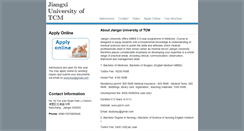 Desktop Screenshot of jutcm.com