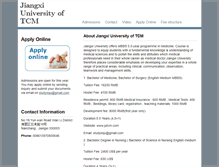 Tablet Screenshot of jutcm.com
